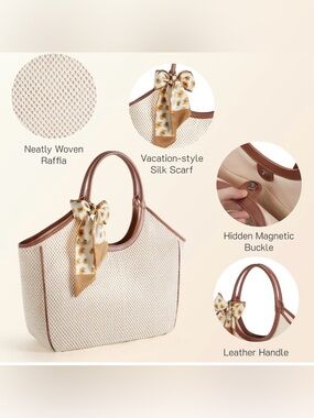 NWT. Summer bag for beach, festivals, office, school or daily errands
